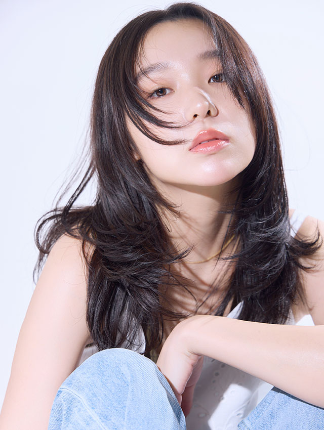 韓国風レイヤーミディ